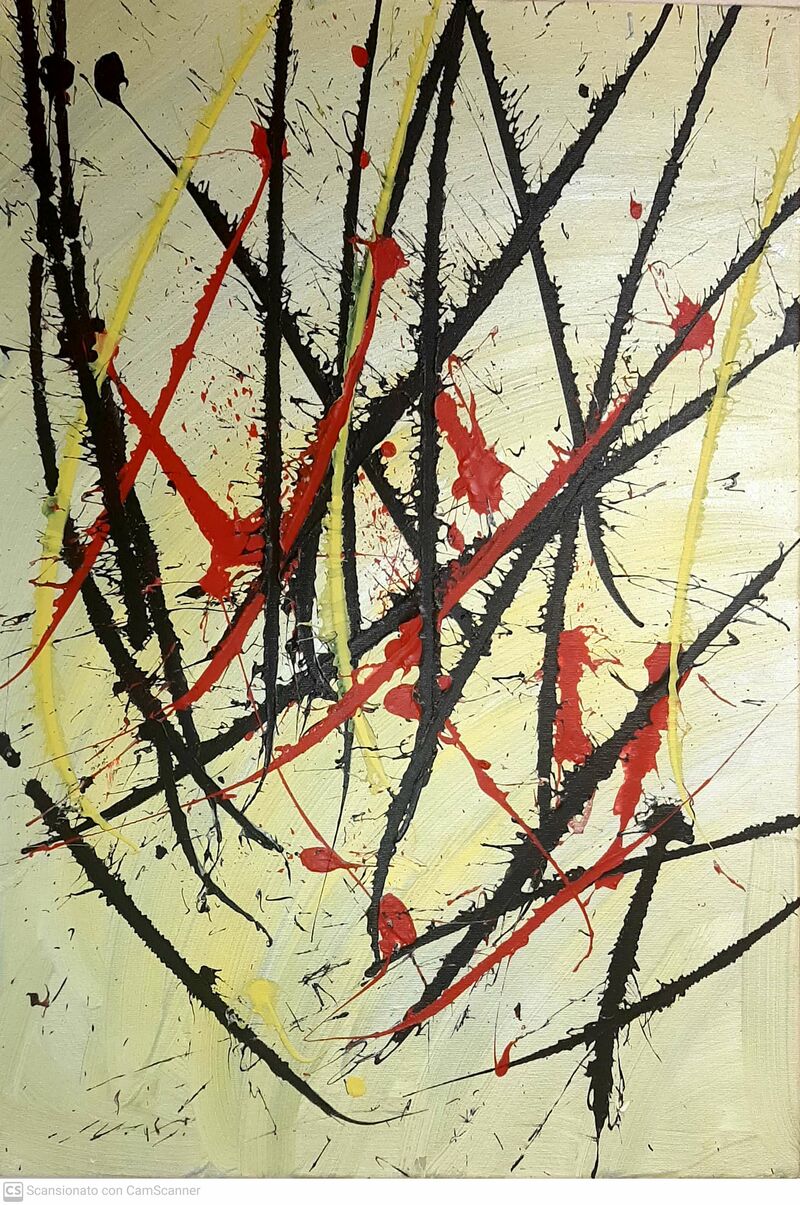 2 hours Official - Abstract Granny - a Paintings by 2 hours Official